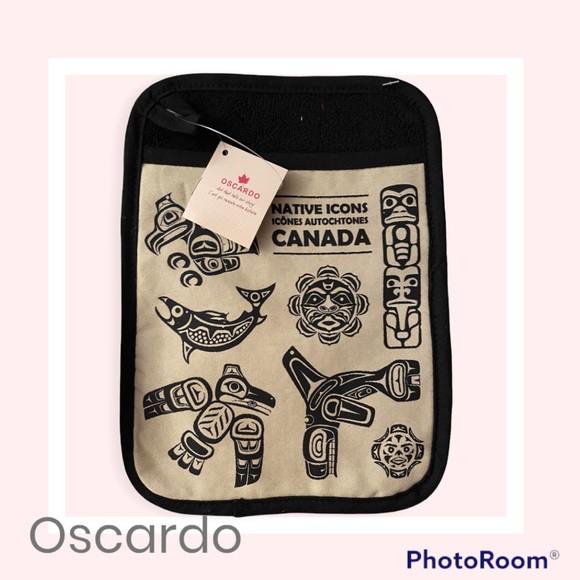 Brand new Oscardo Kitchen Mitt and Pot Holder “Native Icons” Collection - Picture 4 of 7